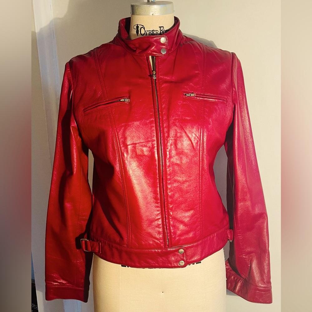 Leather jacket